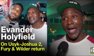 Evander Holyfield On Usyk-Joshua 2, Tyson Fury & Deontay Wilder Return