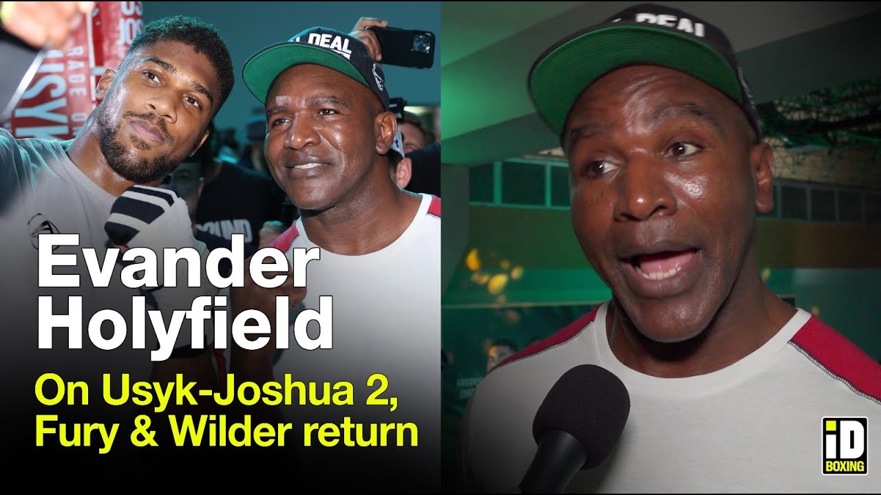 Evander Holyfield On Usyk-Joshua 2, Tyson Fury & Deontay Wilder Return