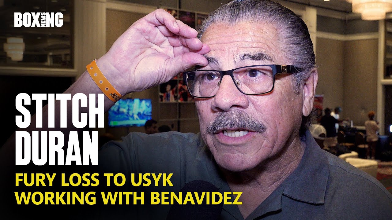 Former Tyson Fury Cutman Stitch Duran On Usyk Loss, Benavidez & Saudi Boxing League