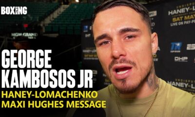 George Kambosos Predicts Haney-Lomachenko Winner