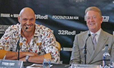 HILARIOUS!! Tyson Fury vs. Sefer Seferi FINAL PRESS CONFERENCE | Frank Warren Promotions boxing