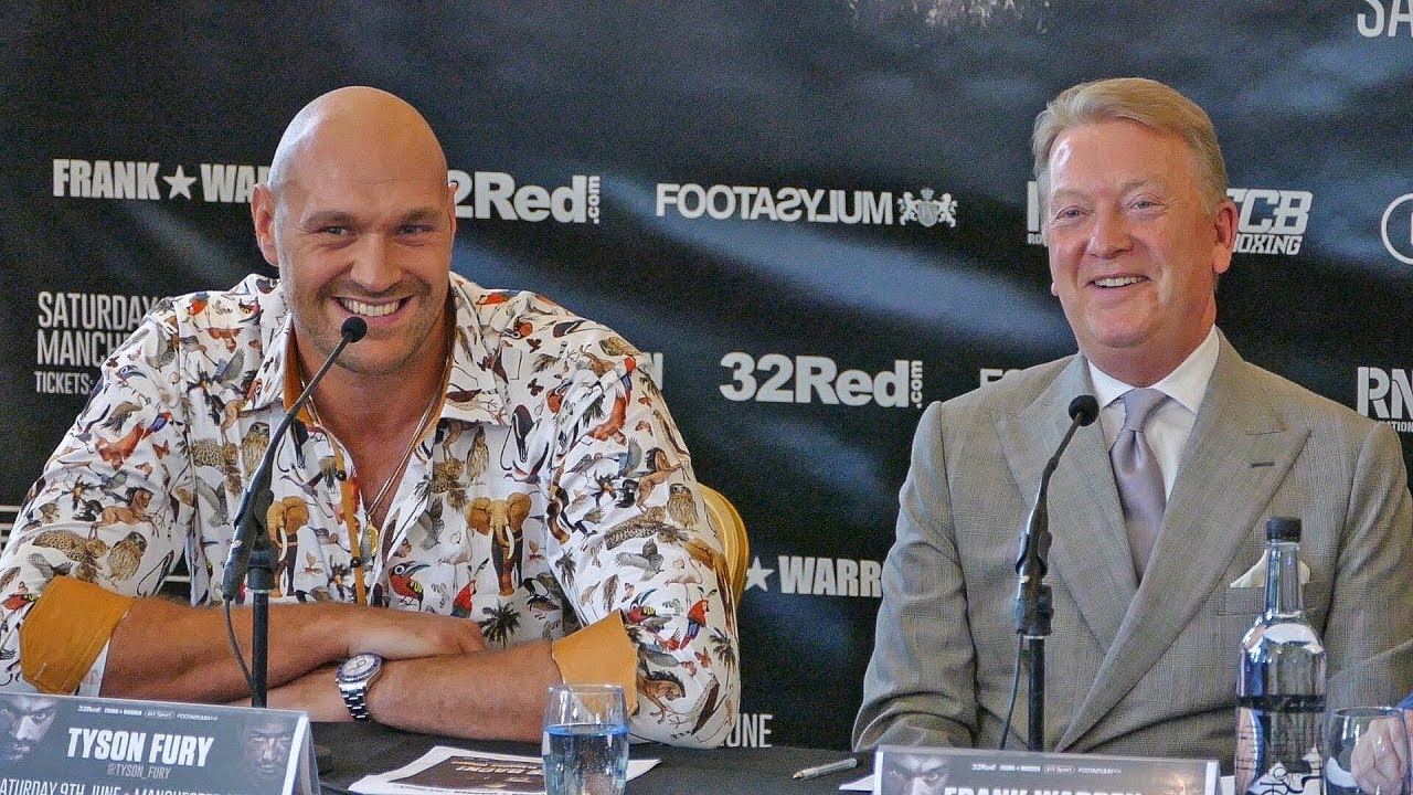 HILARIOUS!! Tyson Fury vs. Sefer Seferi FINAL PRESS CONFERENCE | Frank Warren Promotions boxing