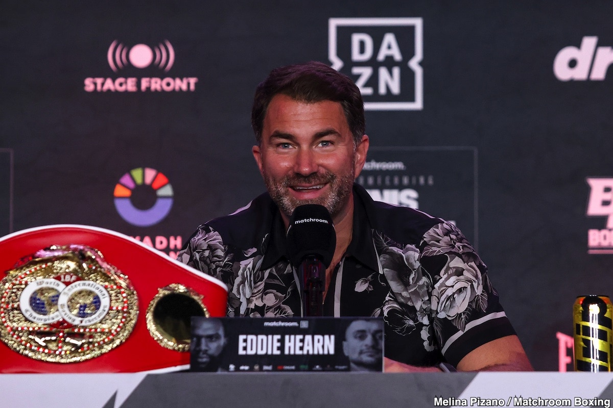 Image: Hearn's Stubborn Stance Hinders Progress for Boots vs. Ennis Negotiations