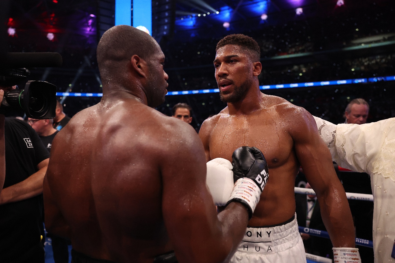 Image: Joshua Won't Have Full Belief He Can Beat Dubois in Rematch