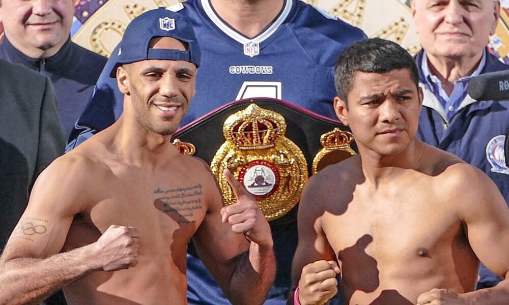 Kal Yafai vs. Roman ‘Chocolatito’ Gonzalez • FULL WEIGH IN & FACE OFF • Matchroom Boxing USA