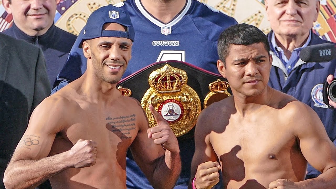 Kal Yafai vs. Roman ‘Chocolatito’ Gonzalez • FULL WEIGH IN & FACE OFF • Matchroom Boxing USA