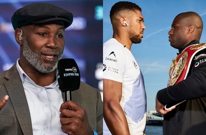 Joshua and Dubois will do battle at Wembley Stadium Photo Credit: Mark Robinson Matchroom Boxing