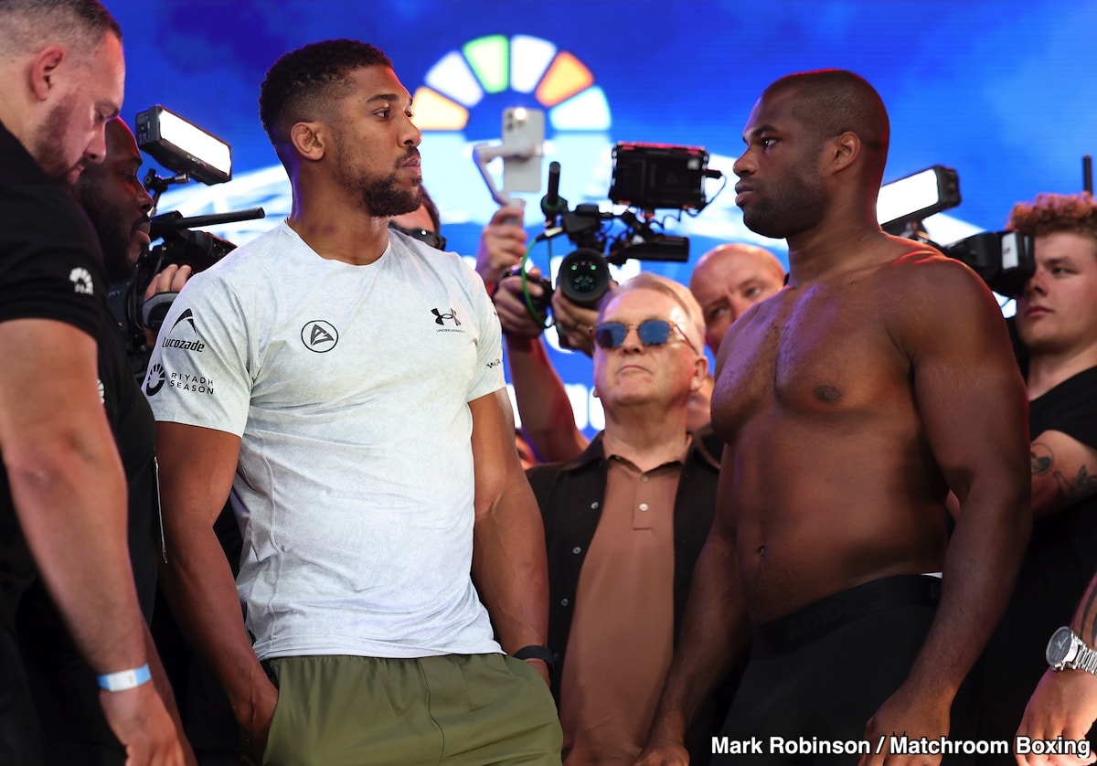 Image: Live Boxing Tonight: Joshua vs. Dubois Results From London