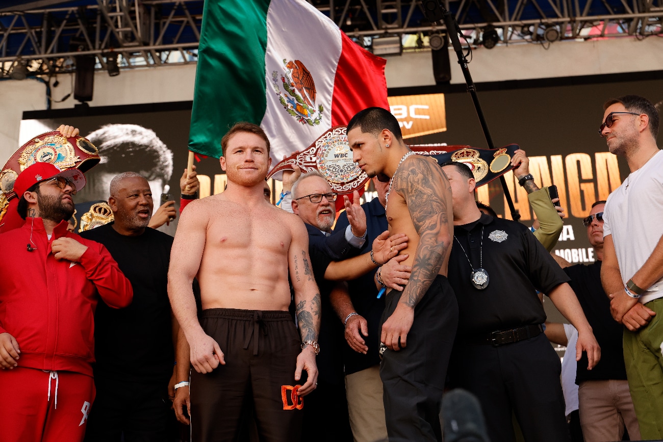 Image: Live Results: Canelo vs. Berlanga From Las Vegas Tonight