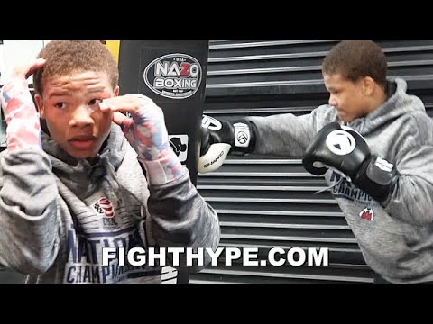 MAYWEATHER PROTEGE CURMEL MOTON SHOWS "BIG DEAL" SKILLS; IS HE “THE NEXT ONE” AFTER GERVONTA DAVIS?