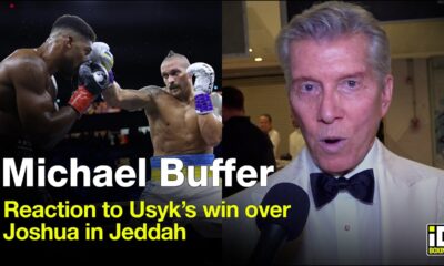 Michael Buffer Reacts To Oleksandr Usyk Win Over Anthony Joshua