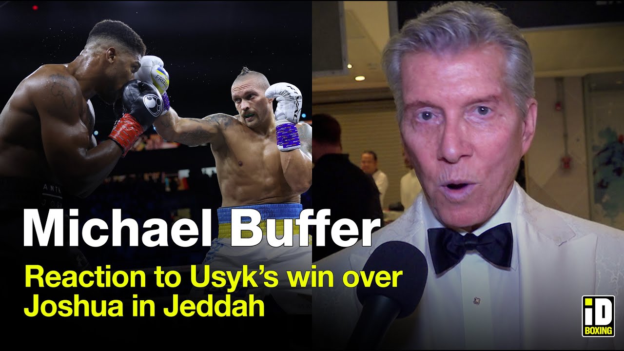 Michael Buffer Reacts To Oleksandr Usyk Win Over Anthony Joshua