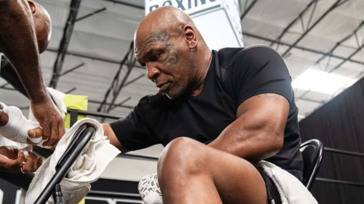 Mike Tyson training 2024