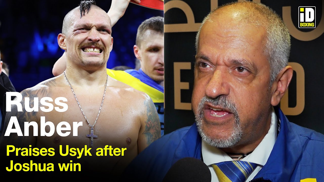 Oleksandr Usyk Cutman Russ Anber Reacts To Usyk Win vs Anthony Joshua