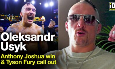 Oleksandr Usyk Exclusive | Anthony Joshua Win & Tyson Fury