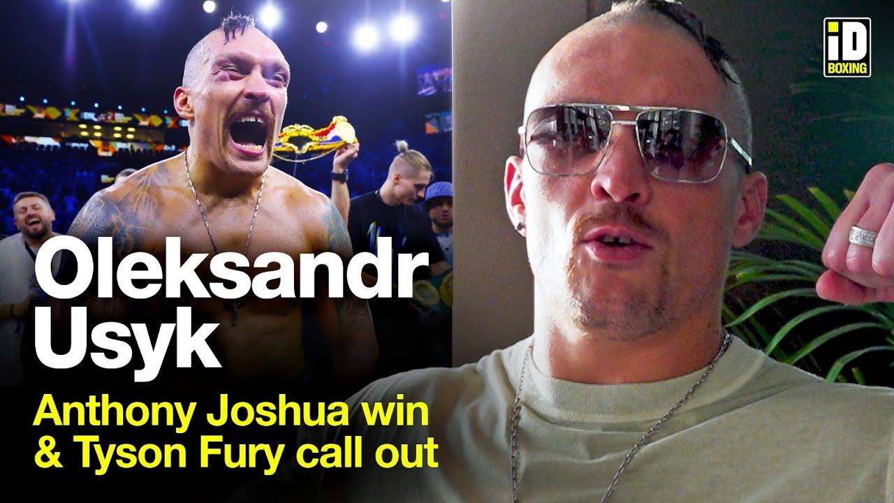 Oleksandr Usyk Exclusive | Anthony Joshua Win & Tyson Fury