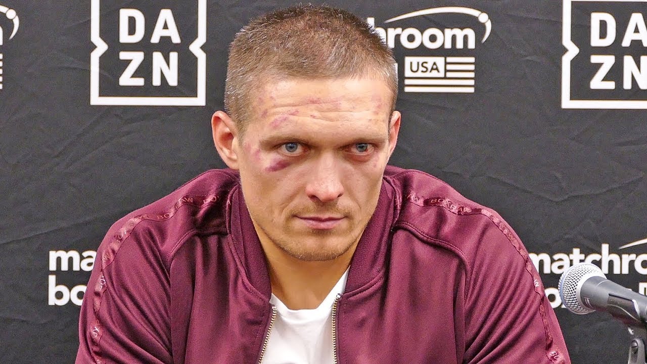 Oleksandr Usyk FULL POST FIGHT PRESS CONFERENCE vs. Chazz Witherspoon | Matchroom Boxing USA