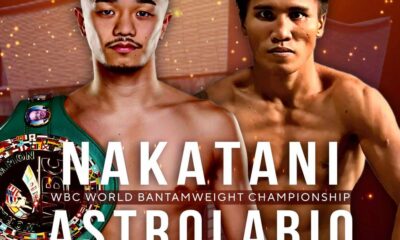 On July 20, Junto Nakatani will face Vincent Astrolabio