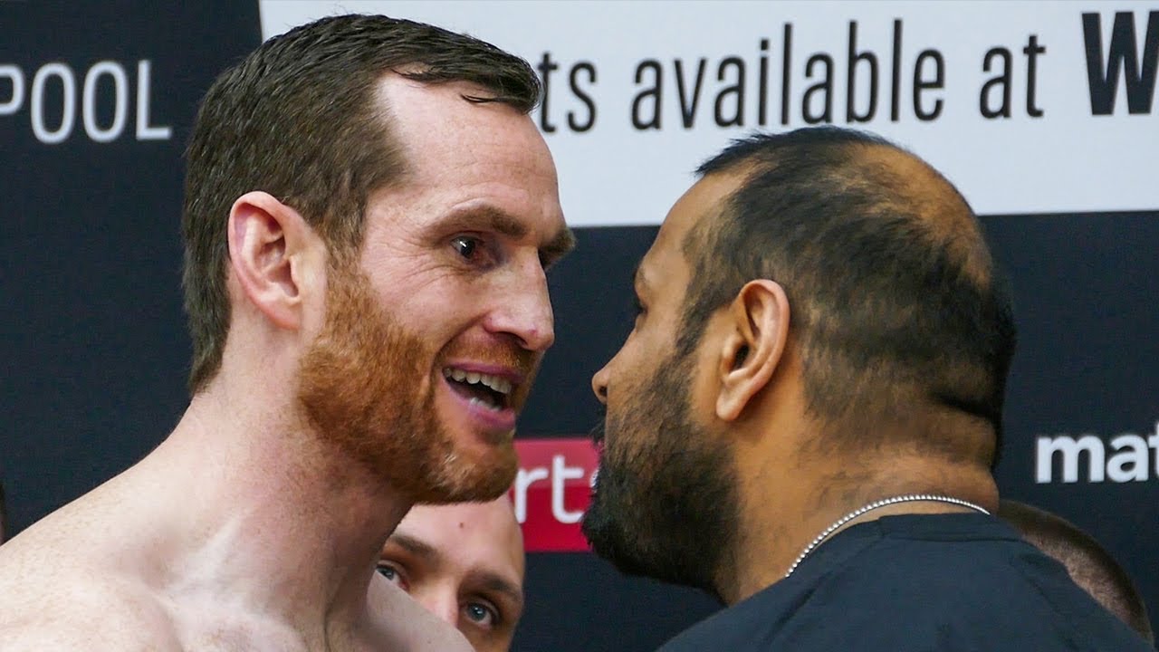 PRICE vs ALI IN EACH OTHER'S FACES as crowd go CRAZY at weigh-in