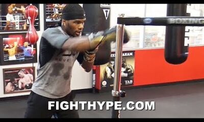 RYAN MARTIN GOES "RAPID-REFLEX" ON THE BOXING BAR; PERFECTING CAT-LIKE REFLEXES FOR RETURN