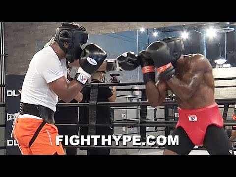 SPAR WARS! LORENZO SIMPSON VS. DENIS DOUGLIN SPARRING; THROWING HEAT FOR 6 ROUNDS OF GOOD WORK