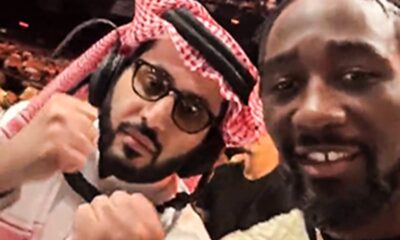 Terence Crawford AGGRESSIVELY CALLS OUT Canelo with Turki Alalshikh after he BEAT Edgar Berlanga