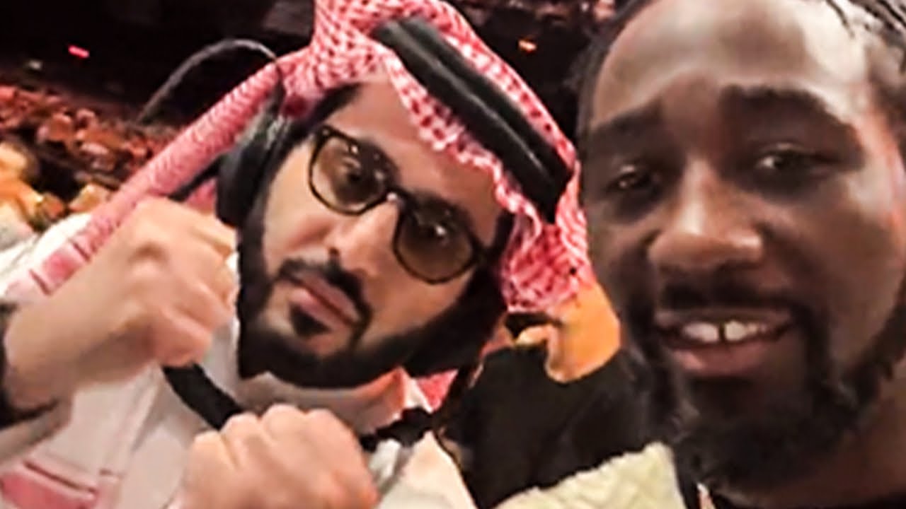 Terence Crawford AGGRESSIVELY CALLS OUT Canelo with Turki Alalshikh after he BEAT Edgar Berlanga