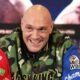 Tyson Fury shows off his ready physique before the fight with Oleksandr Usyk