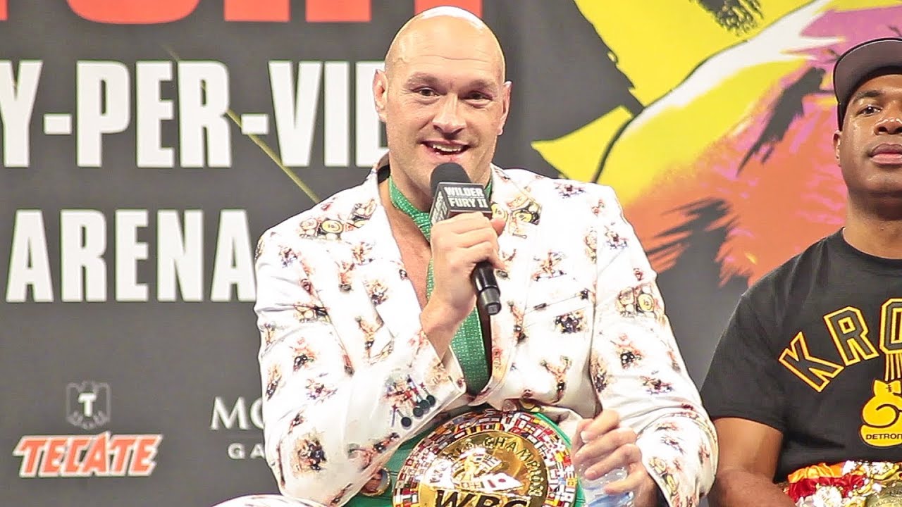 Tyson Fury • FULL POST FIGHT PRESS CONFERENCE • Wilder vs. Fury 2 | Las Vegas MGM