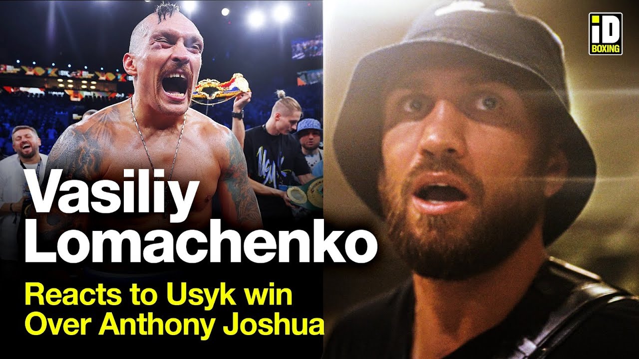 Vasiliy Lomachenko Immediate Reaction To Usyk Win Over Joshua