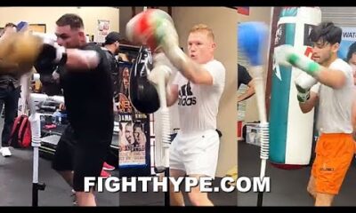 ANDY RUIZ "FIERCE" CANELO & RYAN GARCIA TRAINING; FASTER IMPROVED REFLEXES ON THE FIERCE REFLEX BAG