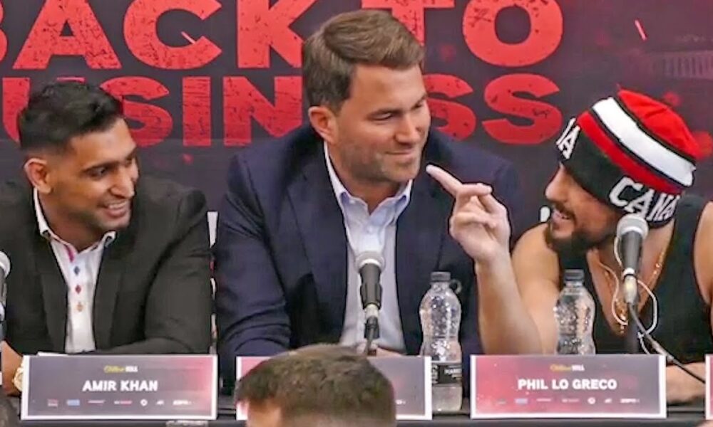 Amir Khan vs Phil Lo Greco FINAL PRESS CONFERENCE