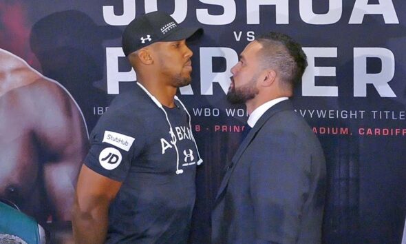 Anthony Joshua vs Joseph Parker FACE TO FACE | London Press Conference