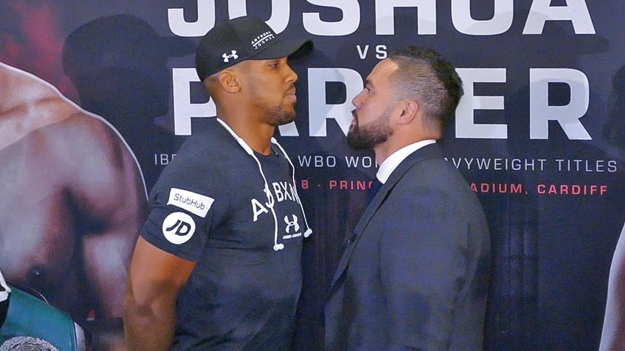 Anthony Joshua vs Joseph Parker FACE TO FACE | London Press Conference