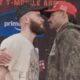 Caleb Plant NOSE-TO-NOSE with Trevor McCumby & PULLED AWAY; Rolly Romero TRIES TO PUNK Manuel Jaimes