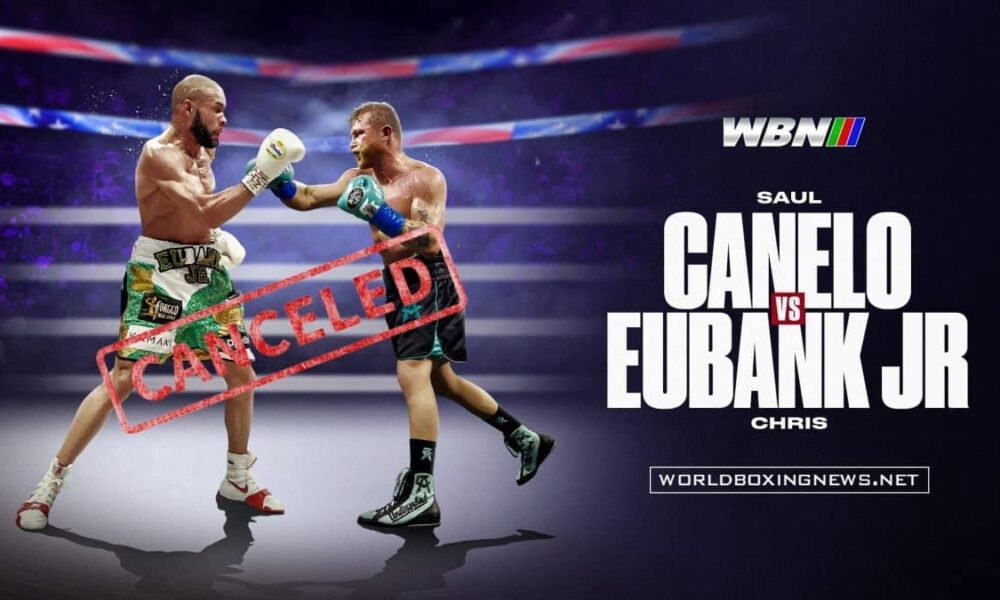 Canelo vs Eubank JR - WBN canceled