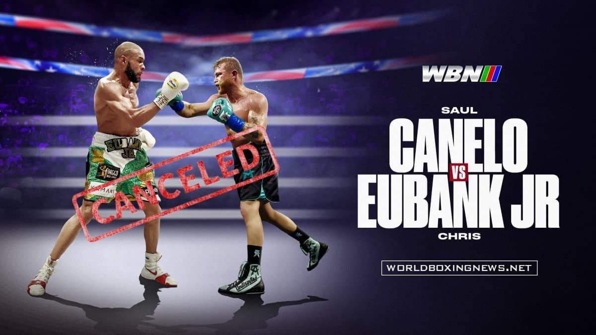 Canelo vs Eubank JR - WBN canceled