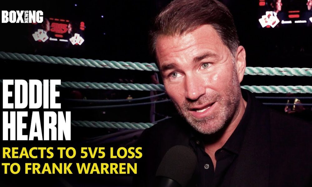 Eddie Hearn Reacts To Devastating Whitewash To Frank Warren In 5v5