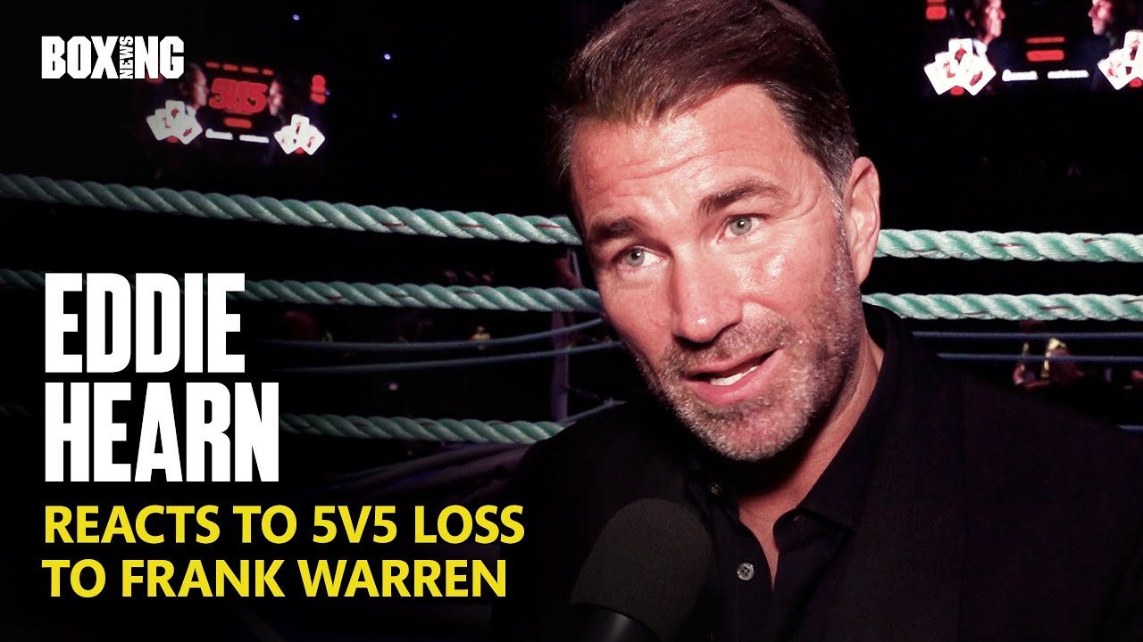 Eddie Hearn Reacts To Devastating Whitewash To Frank Warren In 5v5