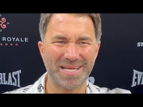 Eddie Hearn SNAPS on Reporter saying Shakur Stevenson NOT BETTER THAN Ryan Garcia