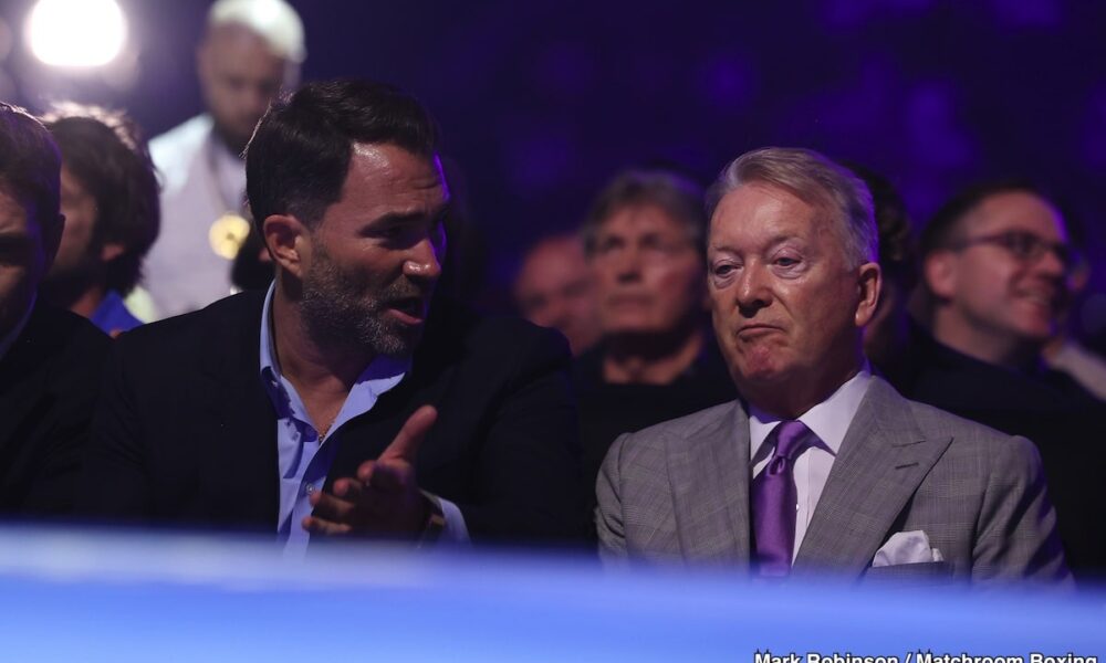 Image: Eddie Hearn Salty Over Bivol's Loss to Beterbiev, Wants Judge Never to Work Again