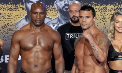 Evander Holyfield vs. Vitor Belfort • FULL WEIGH IN & FINAL FACE OFF • Triller Fight Club