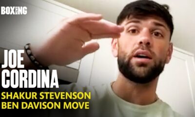 Exclusive: Joe Cordina On Shakur Stevenson Fight & Reveals New Trainer