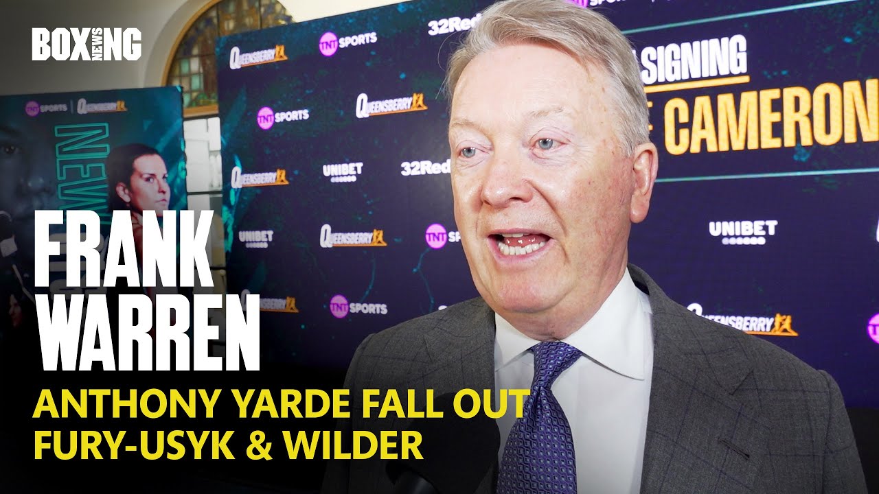 Frank Warren On Anthony Yarde Fall Out, Ryan Garcia And Fury