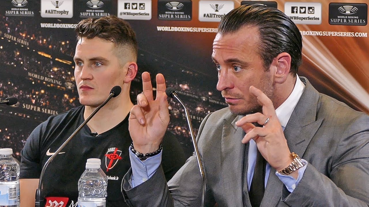 George Groves POST FIGHT PRESS CONFERENCE with Shane McGuigan & Kalle Sauerland