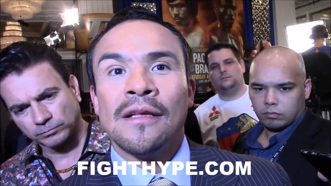 JUAN MANUEL MARQUEZ REACTS TO PACQUIAO'S WIN OVER BRADLEY; SAYS HE SHOWED HUNGER AND POWER