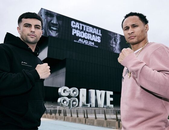 Catterall beat Taylor in their rematch in May Photo Credit: Mark Robinson Matchroom Boxing