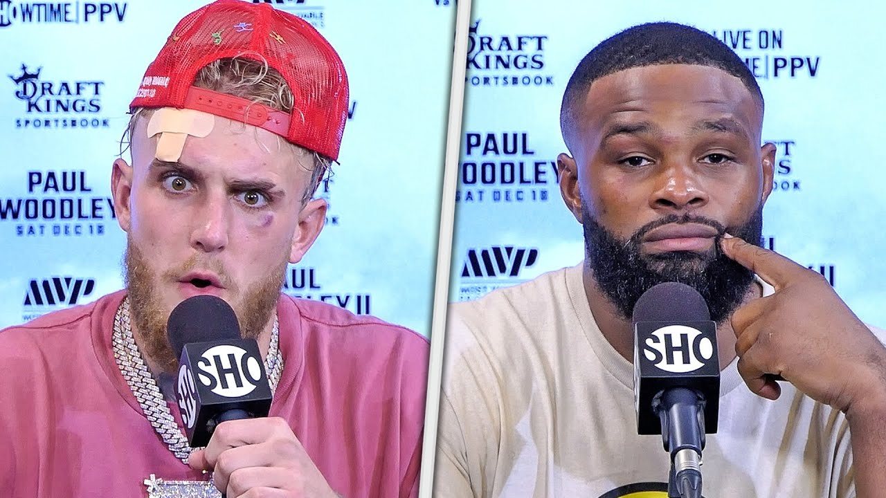 Jake Paul vs. Tyron Woodley 2 • FULL POST-FIGHT PRESS CONFERENCE • ShowTime Boxing