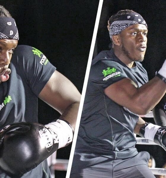 KSI - FULL L.A PUBLIC WORKOUT ahead of Logan Paul Rematch Clash