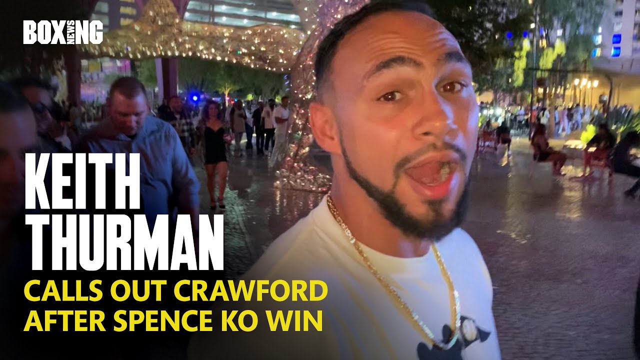 Keith Thurman Calls Out Terence Crawford After KO Win vs Errol Spence